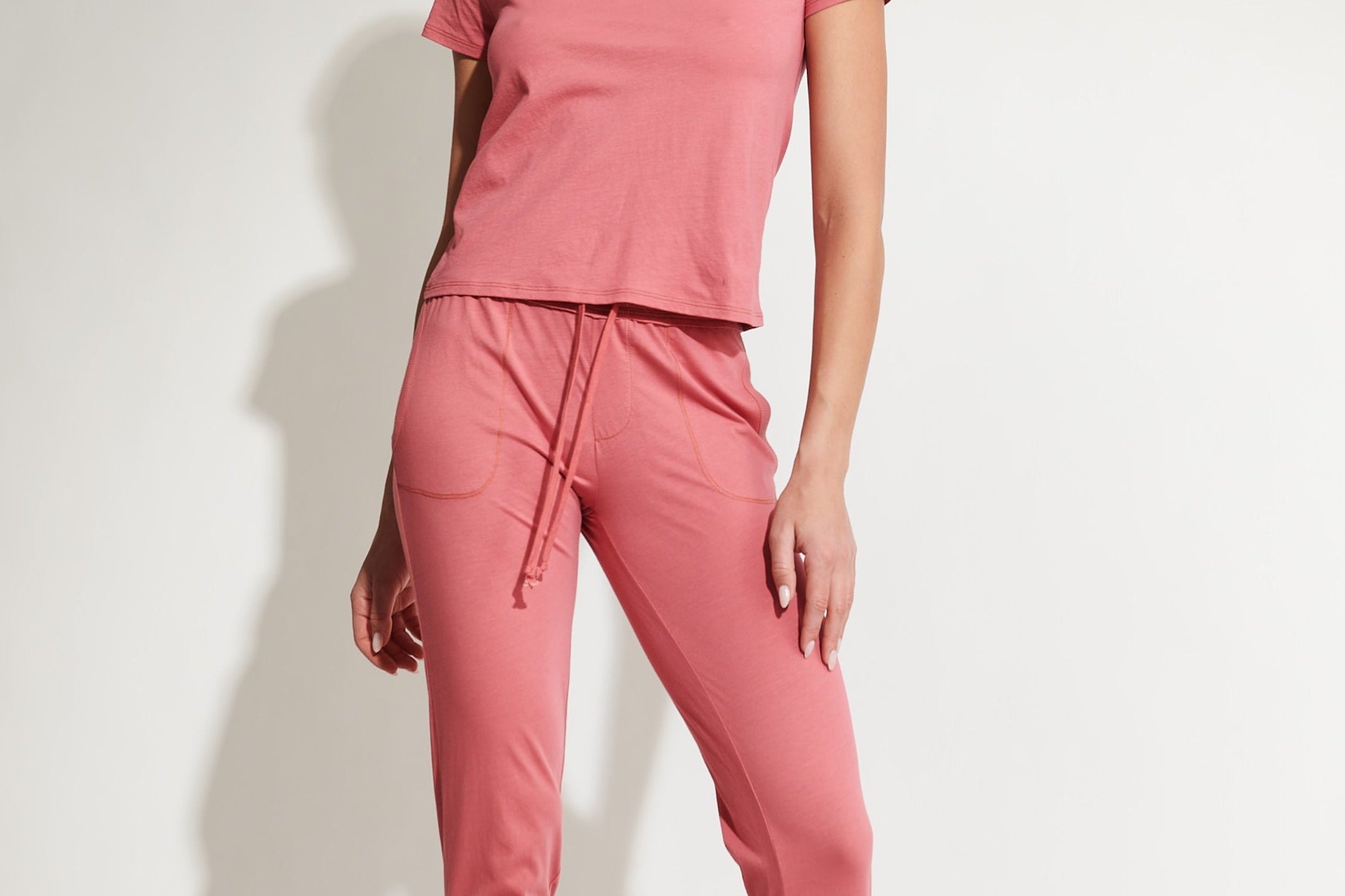 Cait Baby Tee and Skinny Pant Set