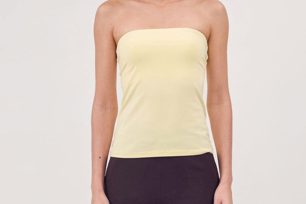 Base Strapless Tube Top