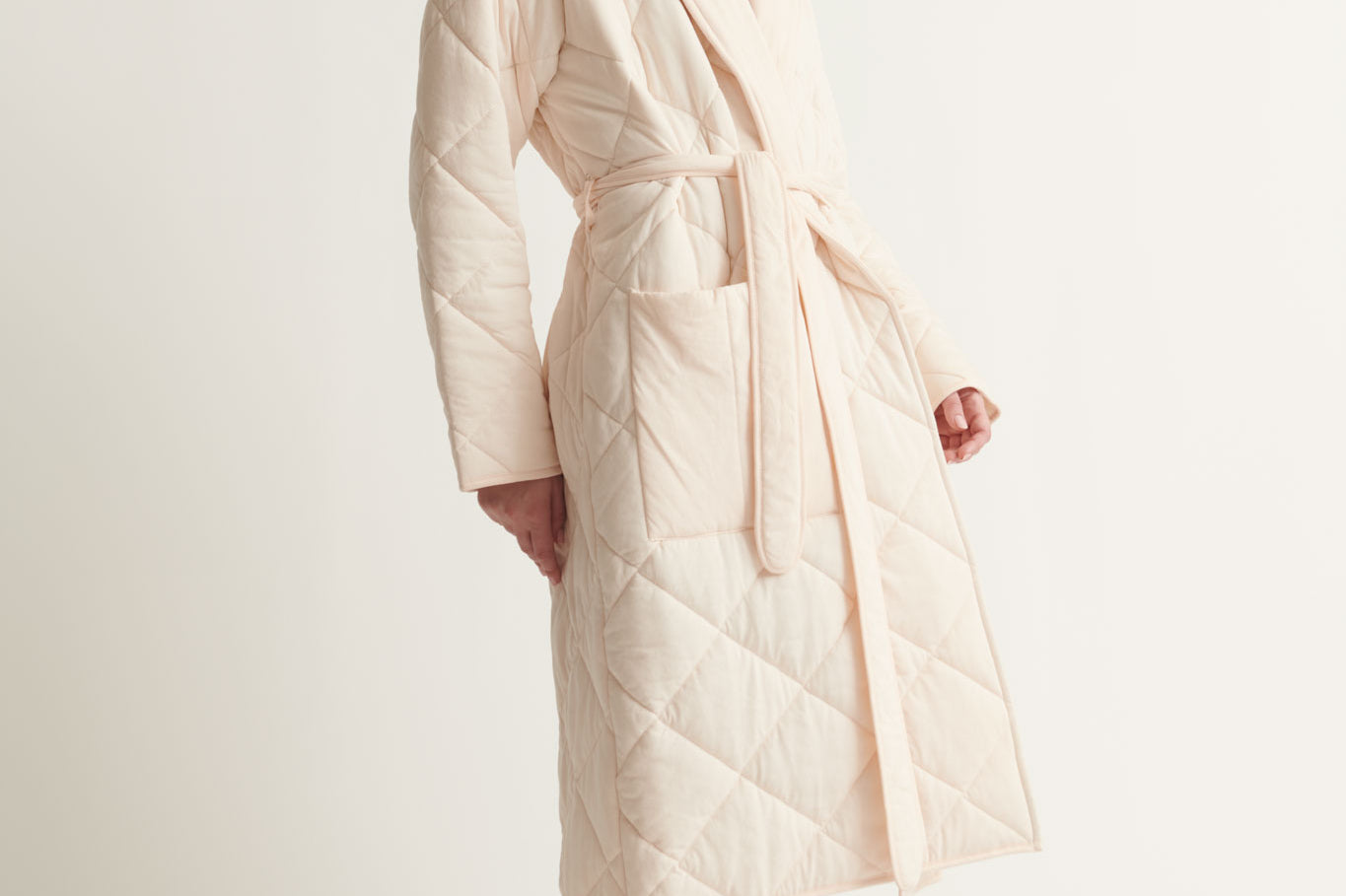 Sia Diamond Quilted Robe