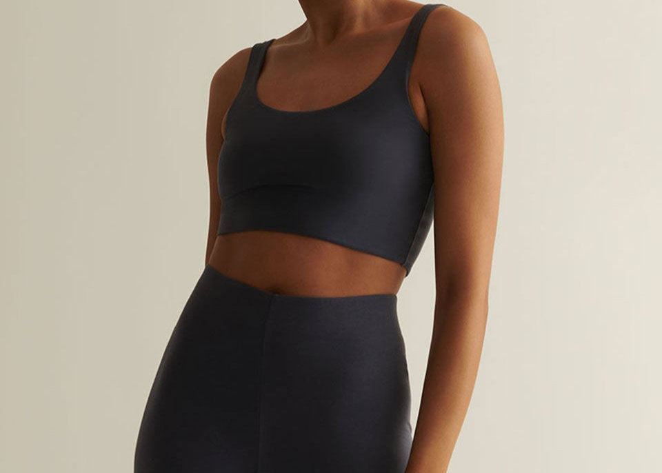 Clio Crop Top|Black