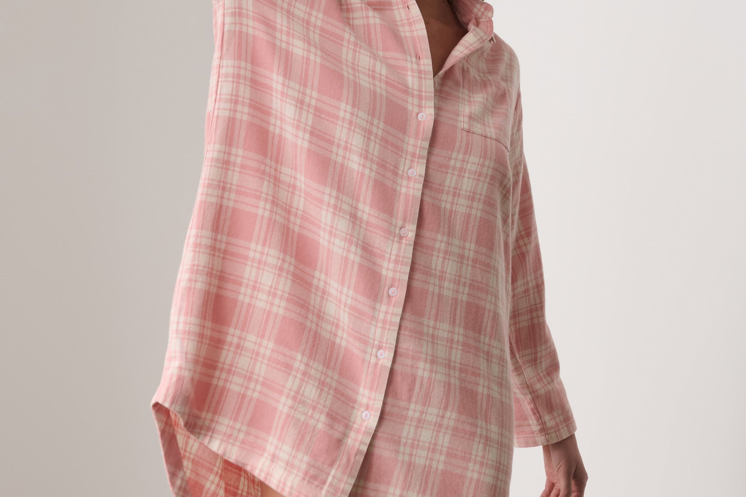 Organic Cotton Flannel Sleepshirt