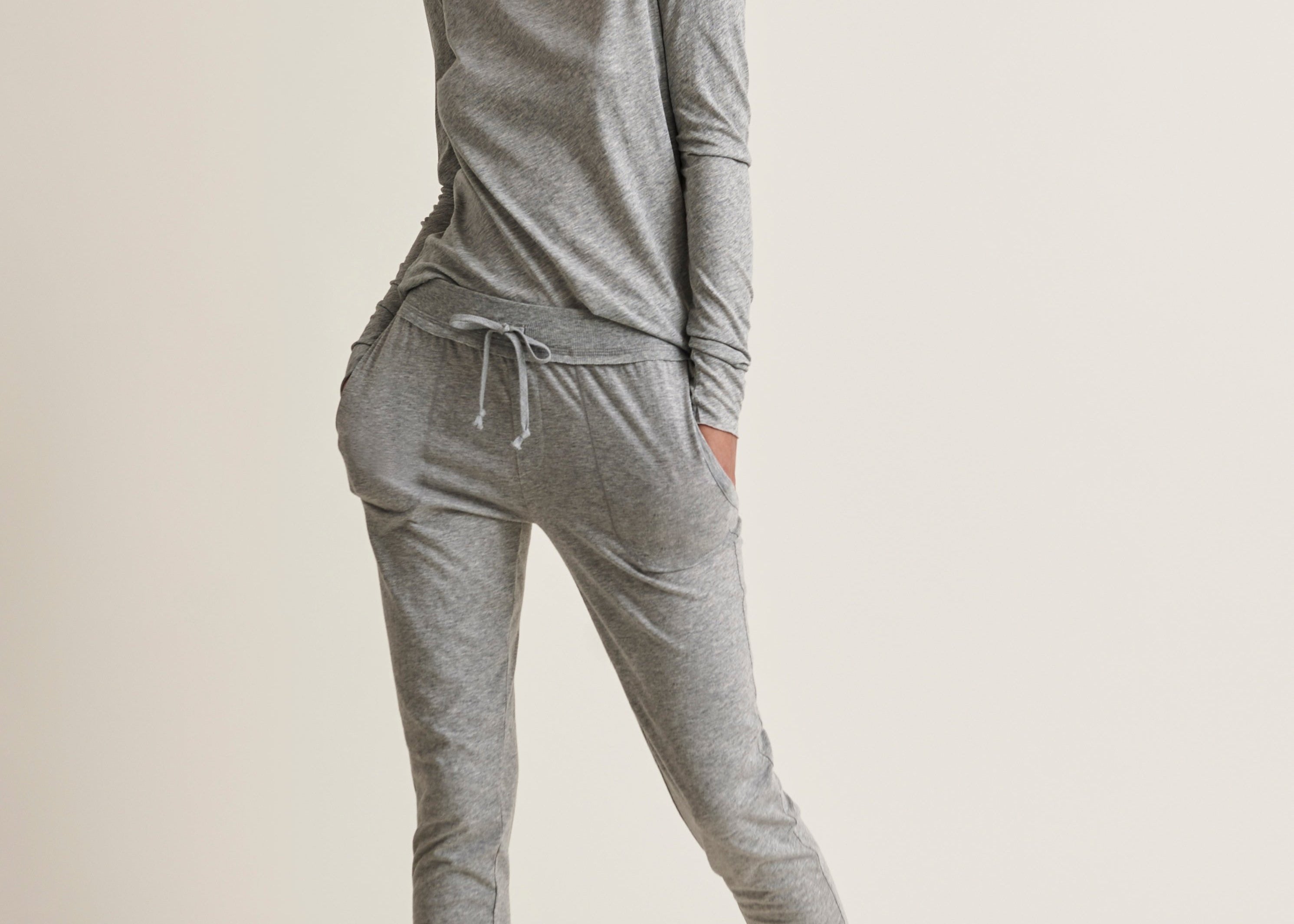 Long Sleeve Tee|Heather Grey